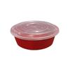 JINHMEIHEWANG Disposable Round Takeaway Container