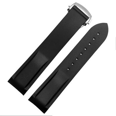 Классический ремешок для часов с резиновым силиконовым интерфейсом Arc 20 мм 22 мм подходит для часов Omega Seamaster GMT Diver 300 Speedmaster Seiko Hamilton