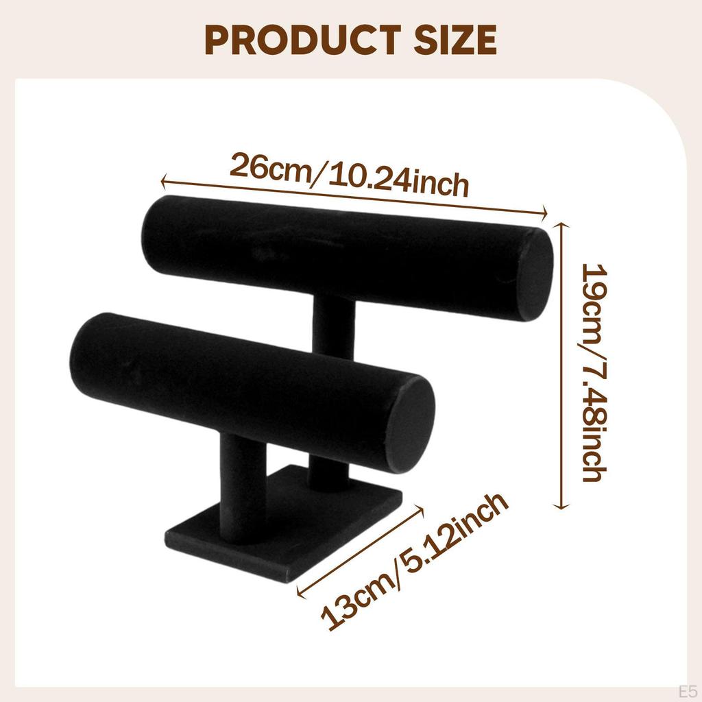 Bangle Bracelet Display Stand Jewelry Storage Organizer Elegant Multipurpose Watch Rack Holder