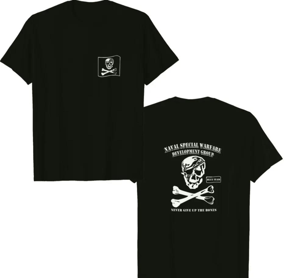 Navy Seal Team Six 6 NSWDG Devgru Blue Team SQUADRON Double siT-shirt T