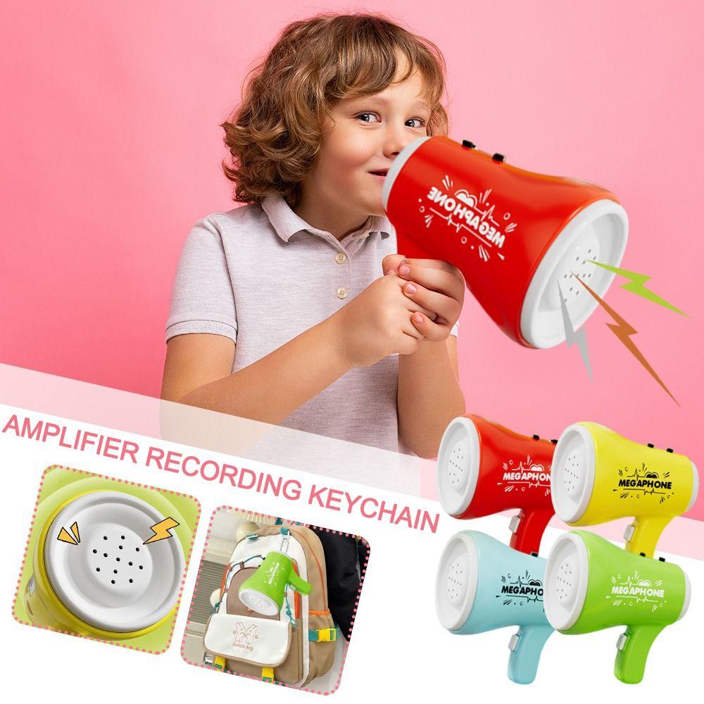 Ручной детский динамик записываемый мегафон чейнджер игрушка мини динамик громкоговоритель детский подарок