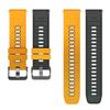 22mm Strap For Amazfit Balance 2/Bip 6 5/Balance/Cheetah Pro/Cheetah (Round)/GTR 4 3 Two Tone Sport Silicone Band Bracelet