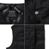 TAION Button Inner Down Vest Women's V-Neck (TAION-W001)