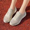 2020 Spring New Comfortable and Lightweight Casual Sports Shoes Flat Bottom Non-slip Breathable Fashion Casual Versatile Hollow Women's Shoes