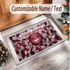 Personalized Crystal Velvet Carpet Aberdeen FC Pattern Non Slip Floor Rug