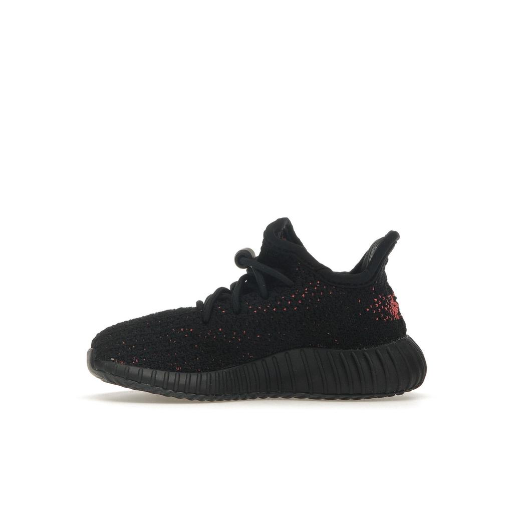 Adidas Yeezy Boost 350 V2 Infants Красные детские кроссовки Black Core-Black HP6587