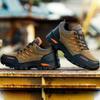 Мужские нескользящие походные ботинки в рабочем стиле — повседневные кроссовки на толстой подошве со шнуровкой для активного отдыха на весну и осень