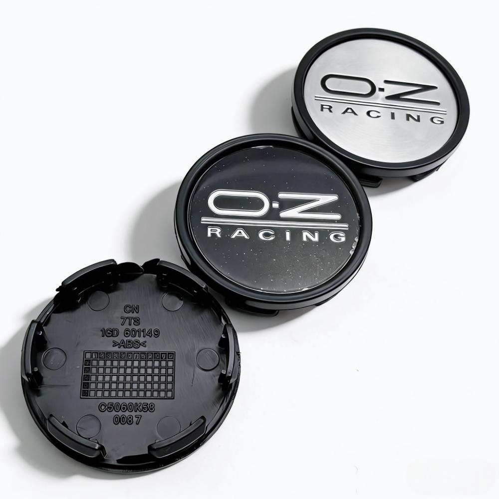 4 шт. 58 мм 53 мм Центральные колпачки на диски автомобиля с логотипом OZ O.Z Racing Значок Заглушка центра ступицы колеса Аксессуары для ступицы