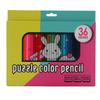 36 шт. Пазл цветной карандаш яркие цвета милый узор пазл дизайн масляные цветные карандаши для