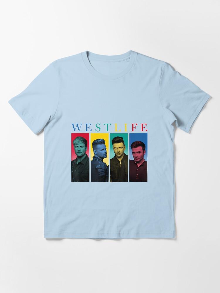 Westlife Westlife Coloured Headed Essential T-Shirt