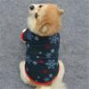 Pet Cats Dogs Autumn Winter Classic Christmas Fleece Jacket