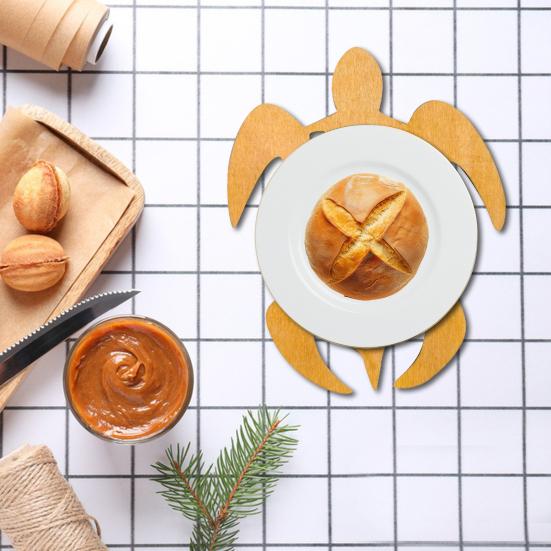 Подставки под горячее, Термоизолированные подставки, Экологически чистые, Толстое дерево, Устойчивые к выцветанию, Кухонный коврик, Ресторан, Офис