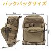TWINFALCONS Water Bag, Tactical Pouch, Hydration Pack, Military Style, 500D Nylon, Molle Water Bottle Pouch, Large Capacity Storage, Multi-Pockets, Mu