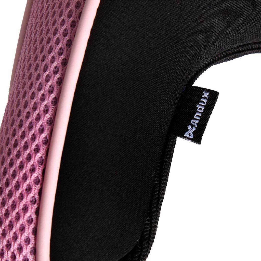 Andux Long Neck Golf Hybrid Club Headcovers with Interchangeable Numbered Set of Tags, 4, CTMT-02 (Pink)