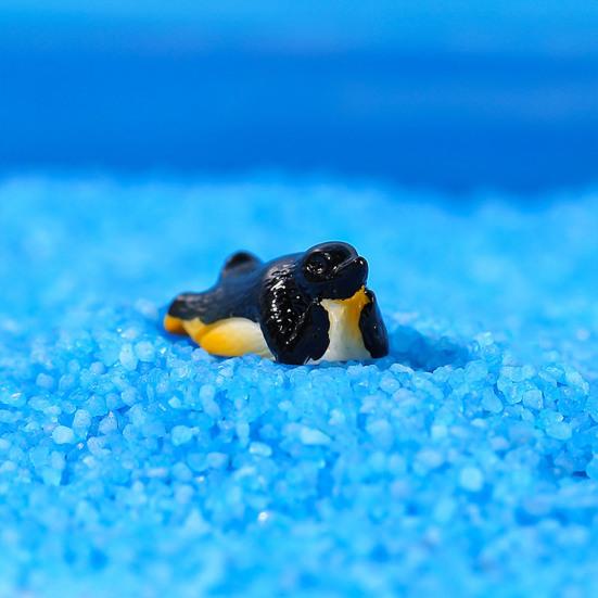 13 Pcs Mini Arctic Animals Figurines Set Miniature Penguin Ice Mountain Model for Micro Landscape Winter Fairy Garden Indoor Outdoor Accessories