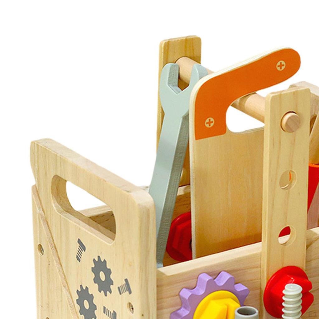 Деревянная строительная игрушка, детский набор инструментов, ролевые игры, наборы игрушек для детей
