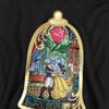 Beauty And The Beast Childrens/Kids Stained Glass Hoodie