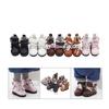 1/6 Playing House Changing Dressing Game Mini Chain Boots PU Leather Doll Shoes Toys Accessories