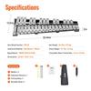 32 Note Glockenspiel Xylophone Bell Kit with Mallets, Drum Sticks and Bag