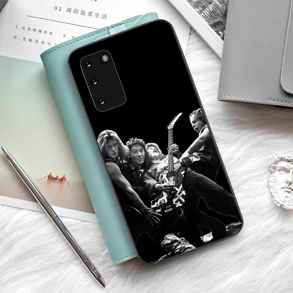 Чехол для телефона с изображением гитары E-Eddie V-Van-Halen, силиконовый PC+TPU, для Samsung S10 20 30 22 23 24 Plus Lite Ultra