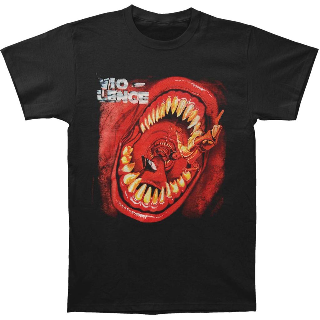 Men's Vio-Lence Mouth T-shirt XX-Large Black