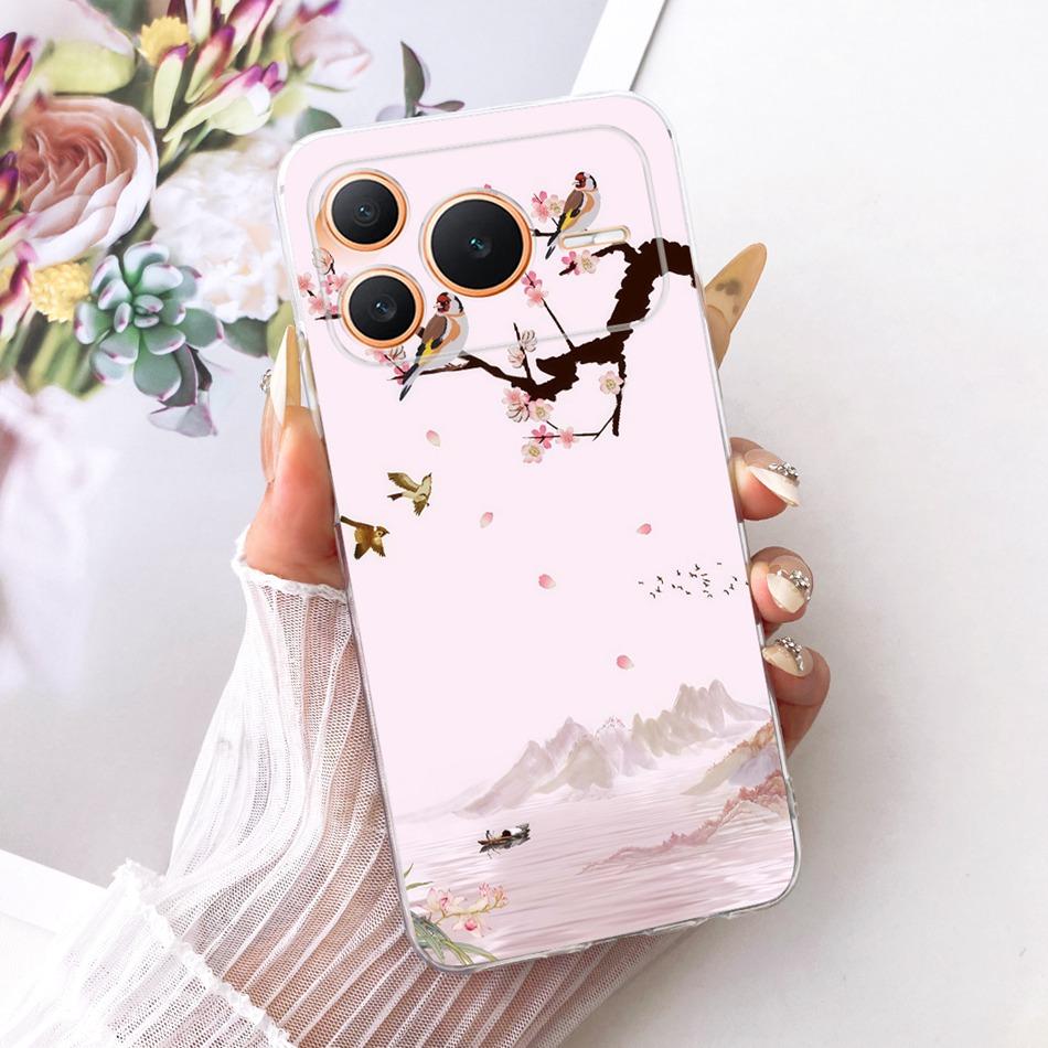 For Honor Power 2 / Power 5G 2026 Cute Flower Butterfly Cat Painted Case For Honor Power Power2 Soft Silicone TPU Phone Cases