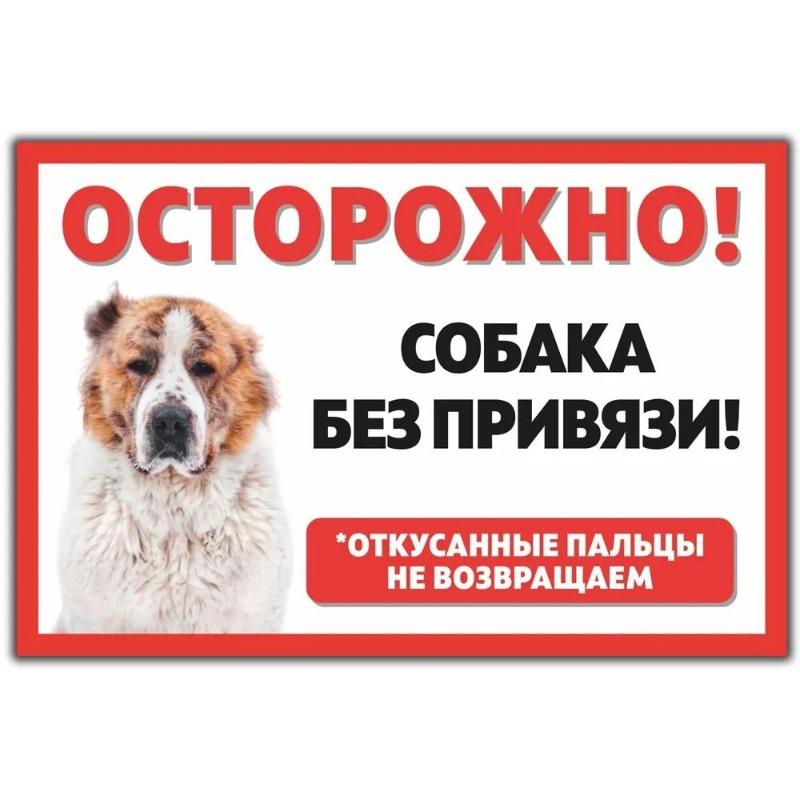 Смешная предупреждающая табличка о бродячей собаке, юмористическая табличка на забор