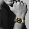 Luxury Fashion Men's Watch Simple Men's Watch Quartz Watch Stainless Steel Watch Casual Sports Men's watch