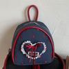 Изысканный мини-рюкзак в иностранном стиле 2025 новый тренд Корейская версия нишевый любовь балерина дорожный рюкзак