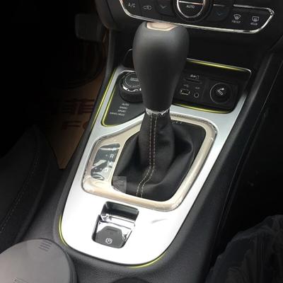 ABS хром для Jeep Cherokee KL 2014 2015 2016 2017 2018 автомобильная ручка переключения передач рамка панель крышка