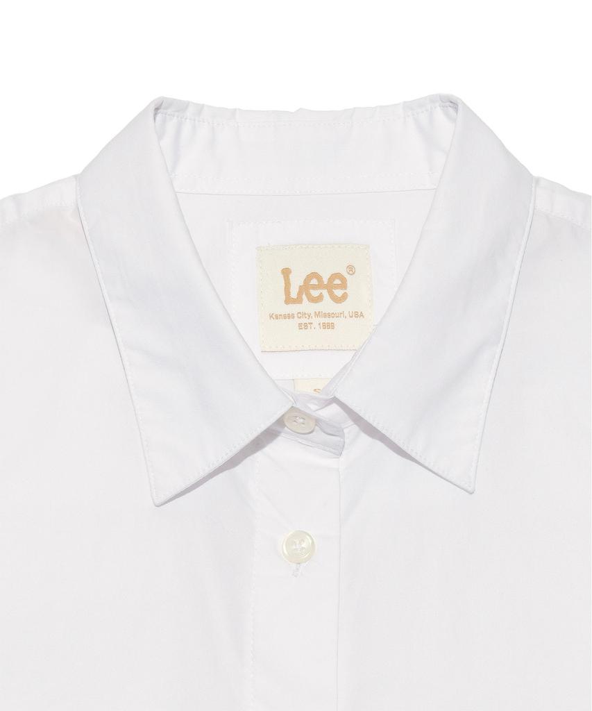 LEE Women'S Crop Short Sleeve Shirt White