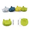2pcs ABS Mason Jar Sprouting Lid 86mm Filter Cover Vegetable Seed Growing Lid  Wide Mouth Jar