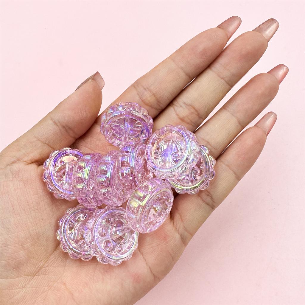 Модные акриловые DIY 10 шт. DIY ювелирные аксессуары для изготовления браслетов и сережек свободные бусины 23,4 мм кошка