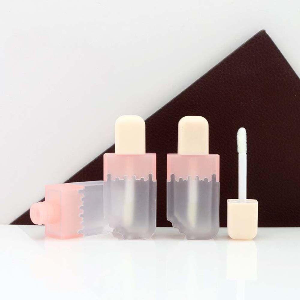 Контейнер для блеска для губ Pink Lip Glaze Тюбик Упаковочный материал для блеска для губ Pink Lip Gloss Флакон для леди