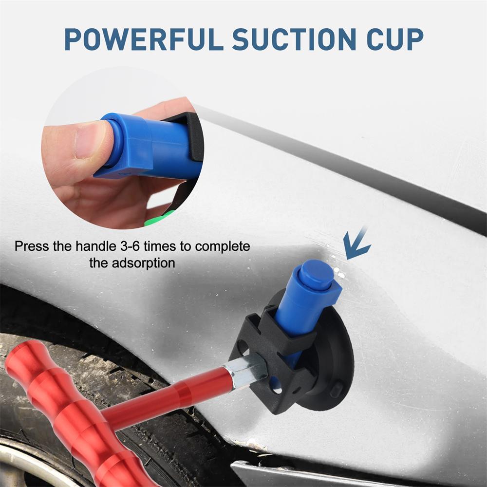 Paintless Dent Repair Suction Cup Puller Lifter Hail Removal Kit