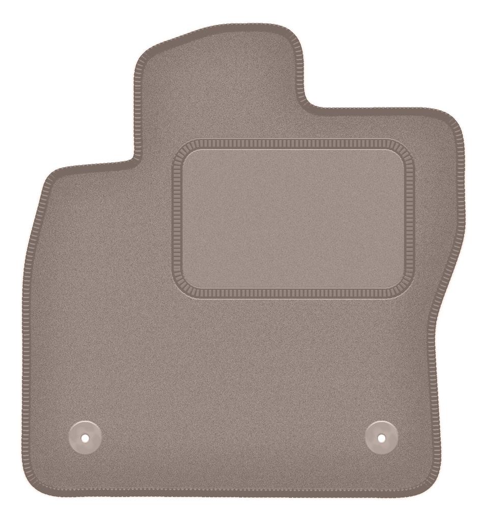 Бежевый коврик водителя для: Сиденье Tarraco 7-местный (2018-)