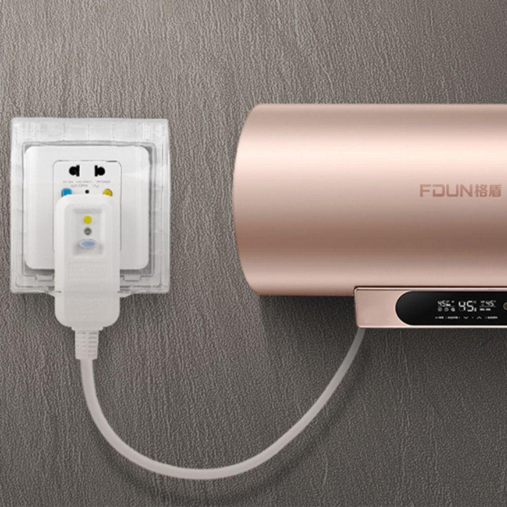 Dust Proof Outlet Case Transparent Electrical Safety Guard Electric Plug Cover