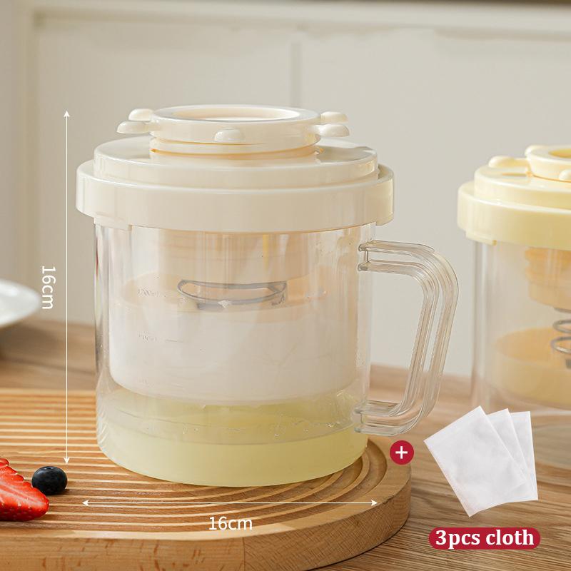 Фильтр для йогурта Сито для продуктов Машина для греческого йогурта Фильтрующая сетка Холодная экстракция Инструменты для отделения сыворотки Сепаратор влаги для сыра