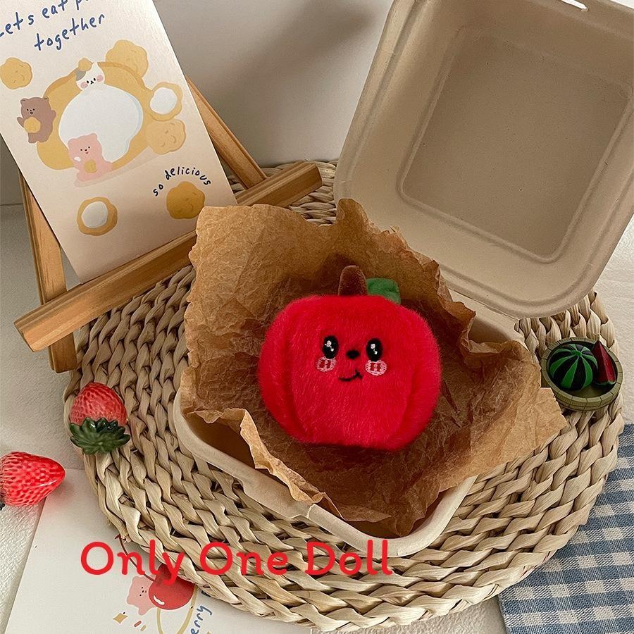 Fruit Plush Keychain With Pp Cotton Filling Perfect For Kids And Collectors