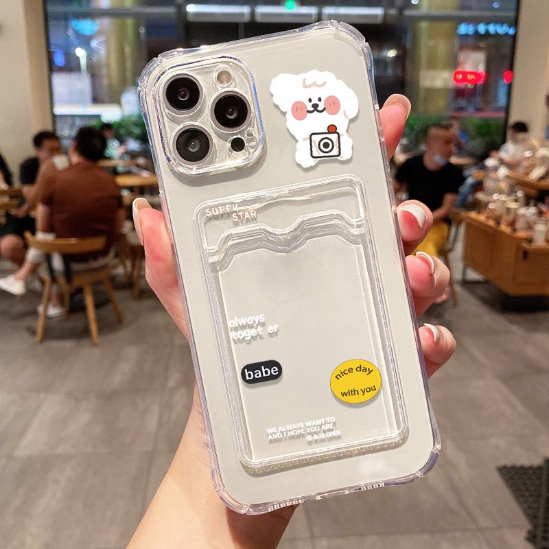 Чехол-держатель для карт для Poco X6 Pro Cover Poco F6 X3 NFC X5 M5 M3 11 Lite 5G Ne 13T 12T 13 12X Redmi A3 A1 A2 Силиконовый чехол