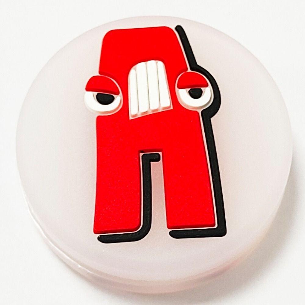 Силиконовый теннисный амортизатор с 26 английскими буквами, теннисная ракетка, амортизатор, ракетка для сквоша