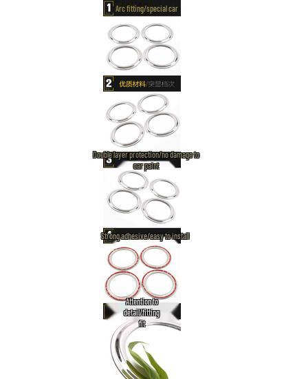 Накладка-кольцо на динамик двери автомобиля из нержавеющей стали Zotye T600