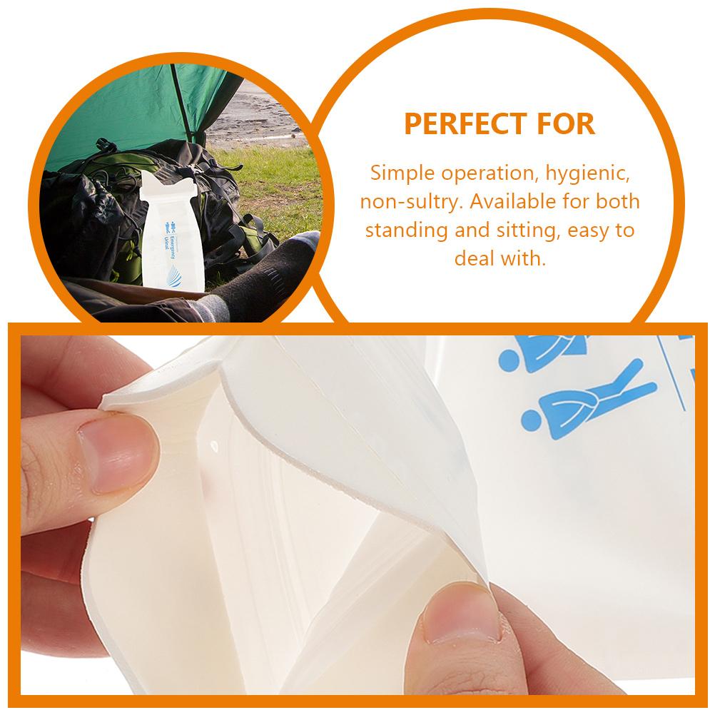 12 шт. автомобильных мочеприемников, держатели для мочеиспускания, портативные мочеприемники, мешочки для сбора мочи, женский мочеприемник, дорожные мочеприемники для мужчин и женщин