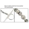 Ball Chain Design Horse Mouth Bit 135mm Length Horse Riding Bit Horse Riding Equipment  Riding Use