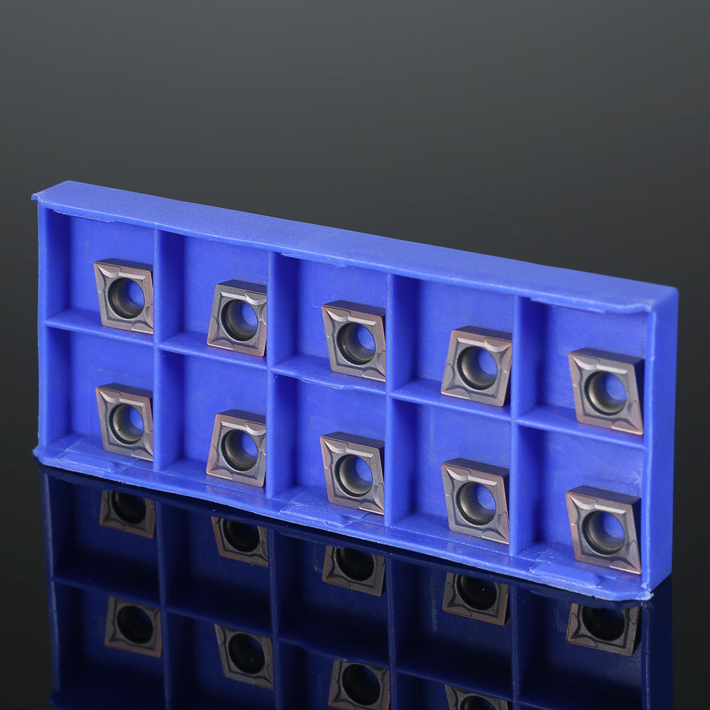 10pcs Box CCMT09T304 VP15TF Carbide Inserts CCMT 09 T3 CCMT32.51 Insert Lathe Blades Milling Turning Tool