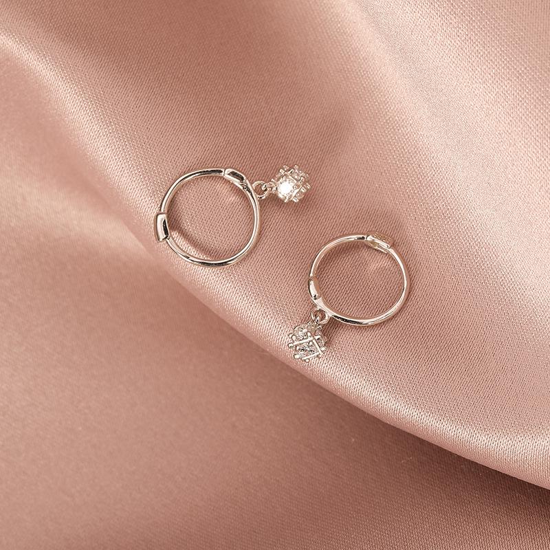 Трендовые серьги Magic Cube из серебра 925 пробы для женщин 2021 года — простые серьги в холодном стиле