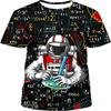 Fashion Men New 3D Novelty and Cool Graphic T Shirts Summer Casual Personality Printed O-neck Short Sleeve Streetwear Tees Tops