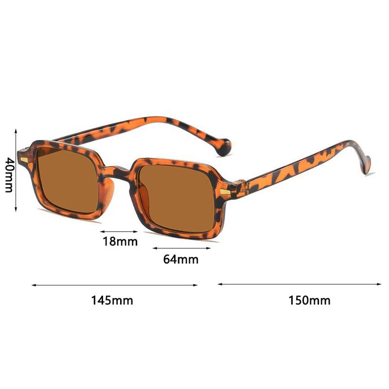 Xiaomi Retro Small Square Sunglasses Unisex Y2K Vintage Shades UV400 Fashion Decorative Eyewear for Men Women Street Party Daily Wear