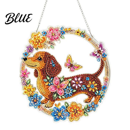 Сверкающая holiday window hanging Рождественская картина из страз Suncatcher Kit DIY Искусственный жемчуг Арт Акриловый набор Поделки для взрослых Начинающий Рождество