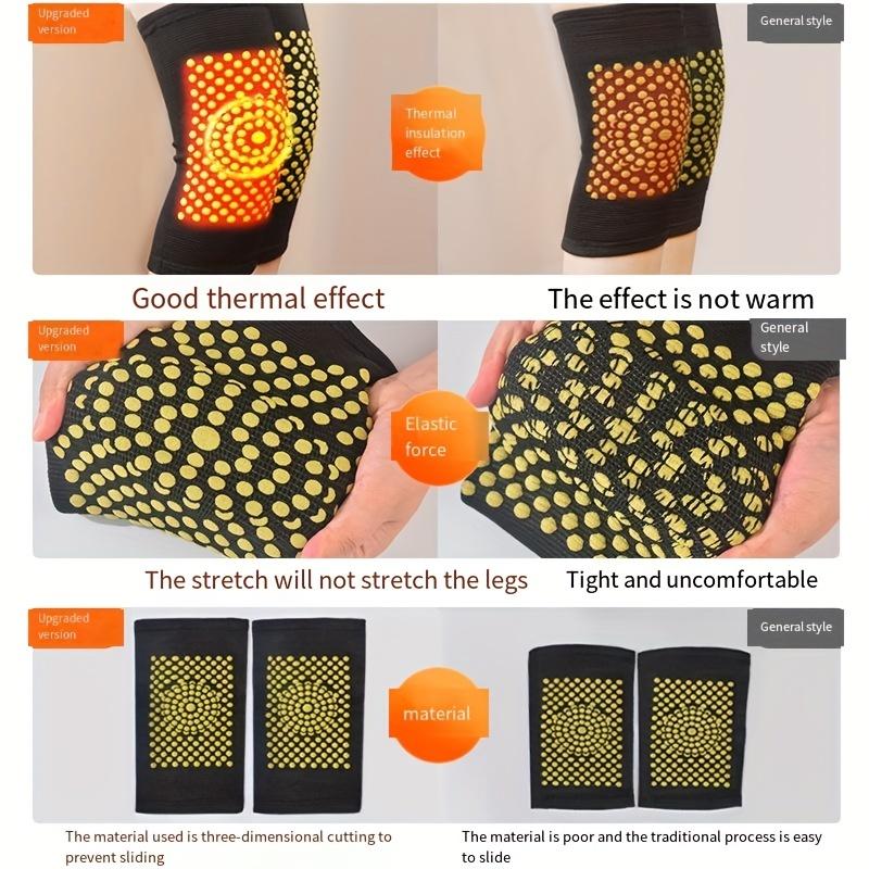 2 шт. наколенник, самонагревающаяся поддержка наколенников, наколенник, теплый для пояса, массажер для колена